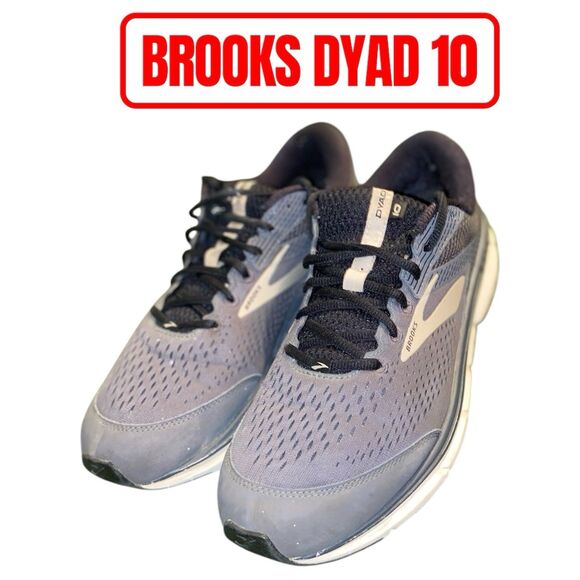 Brooks DNA DYAD Shoes Men’s Size 11 Gray Running Walk Athletic Sneakers